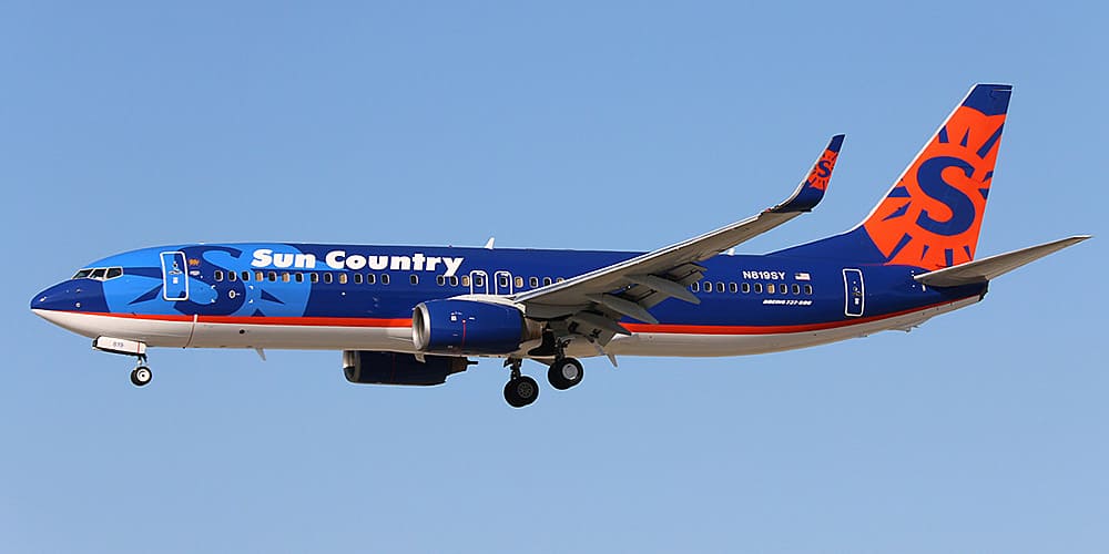 Авиакомпания Sun Country Airlines